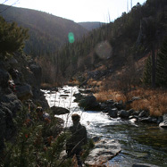 Igor's secret fishing spot